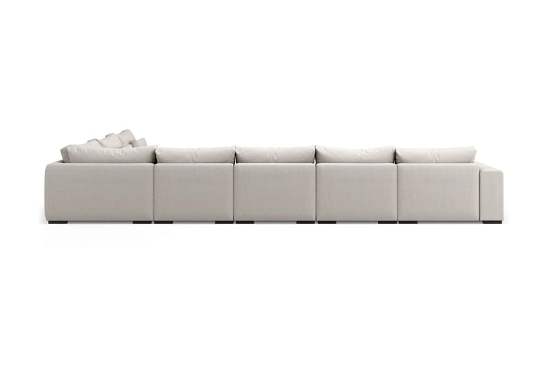 HAVANA U-modulsoffa Large med Divan Vänster Beige - Komplett modulsoffa