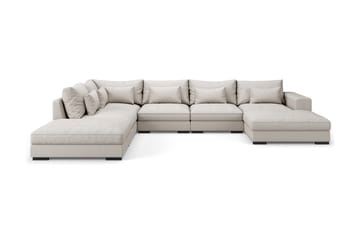 HAVANA U-modulsoffa med Divan Höger Beige