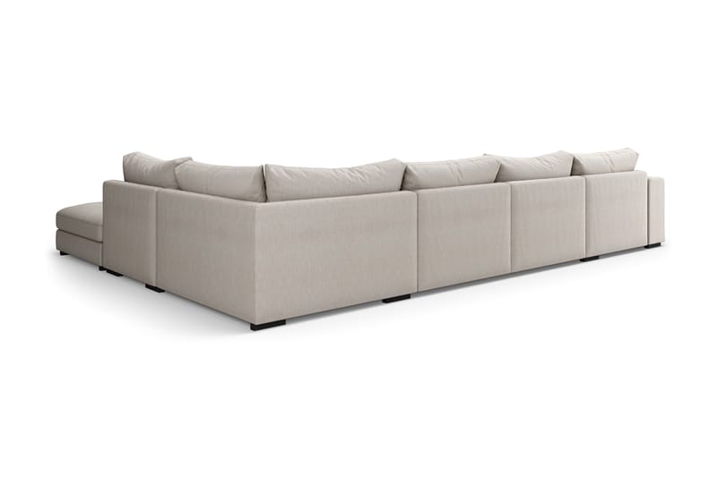 HAVANA U-modulsoffa med Divan Vänster Beige - Möbler - Vardagsrum - Soffor - Modulsoffor - Komplett modulsoffa