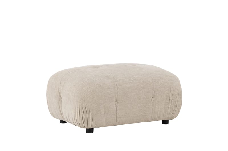 Mika Fotpallsmodul 94 cm - Beige - Möbler - Vardagsrum - Soffor - Modulsoffor - Övriga moduler till modulsoffa