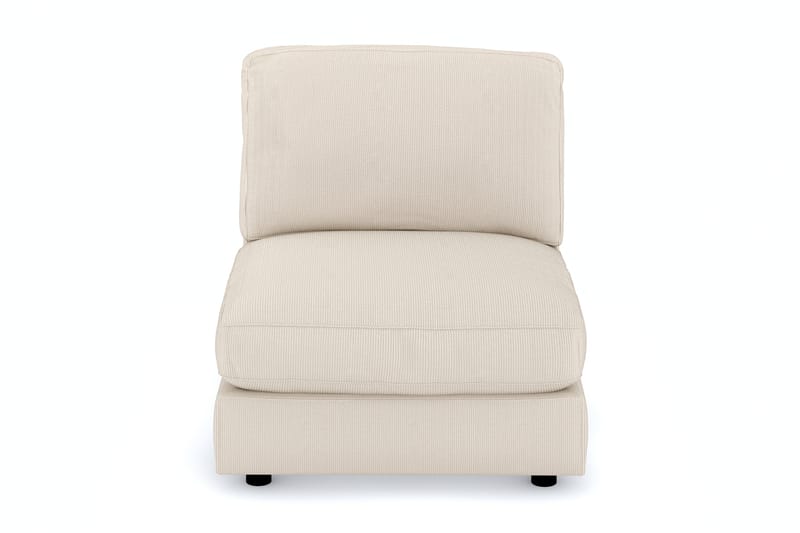 Arken 1-sits Mittmodul i Manchester 90 cm bred - Beige - Möbler - Vardagsrum - Soffor - Modulsoffor - Mittmodul