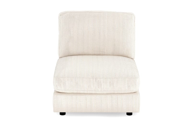 Arken 1-sits Mittmodul i Manchester 90 cm bred - Beige - Möbler - Vardagsrum - Soffor - Modulsoffor - Mittmodul