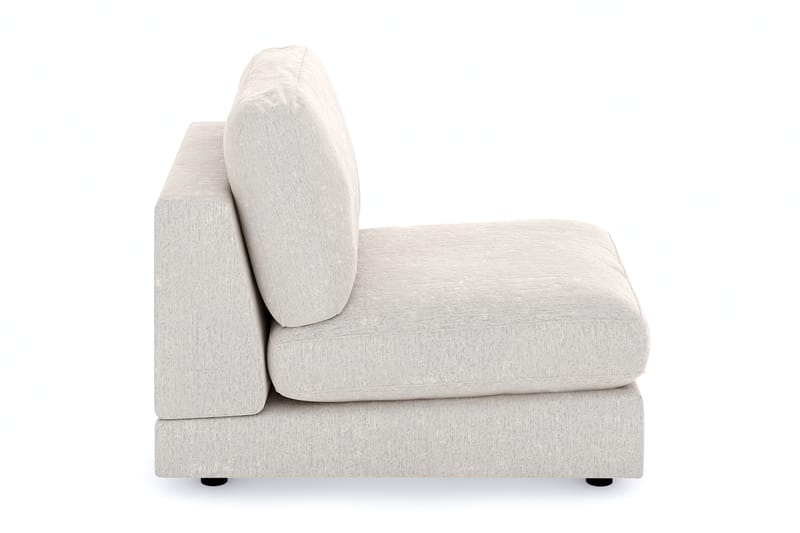 Arken 1-sits Mittmodul i Tyg 70 cm bred - Beige - Möbler - Vardagsrum - Soffor - Modulsoffor - Mittmodul