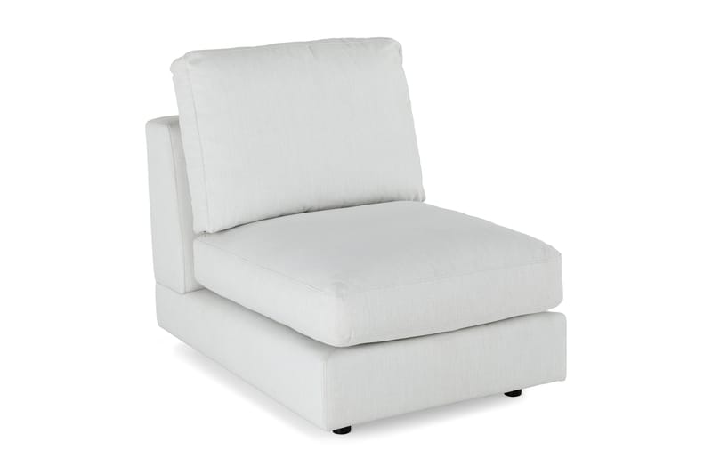 Arken 1-sits Mittmodul i Tyg 70 cm bred - Beige - Möbler - Vardagsrum - Soffor - Modulsoffor - Mittmodul