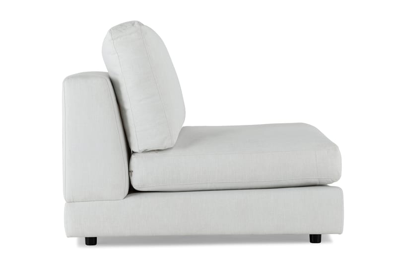 Arken 1-sits Mittmodul i Tyg 70 cm bred - Beige - Möbler - Vardagsrum - Soffor - Modulsoffor - Mittmodul