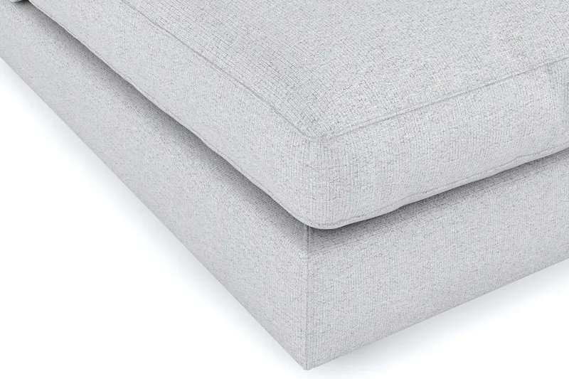 Arken 1-sits Mittmodul i Tyg 70 cm bred - Ljusgrå - Möbler - Vardagsrum - Soffor - Modulsoffor - Mittmodul