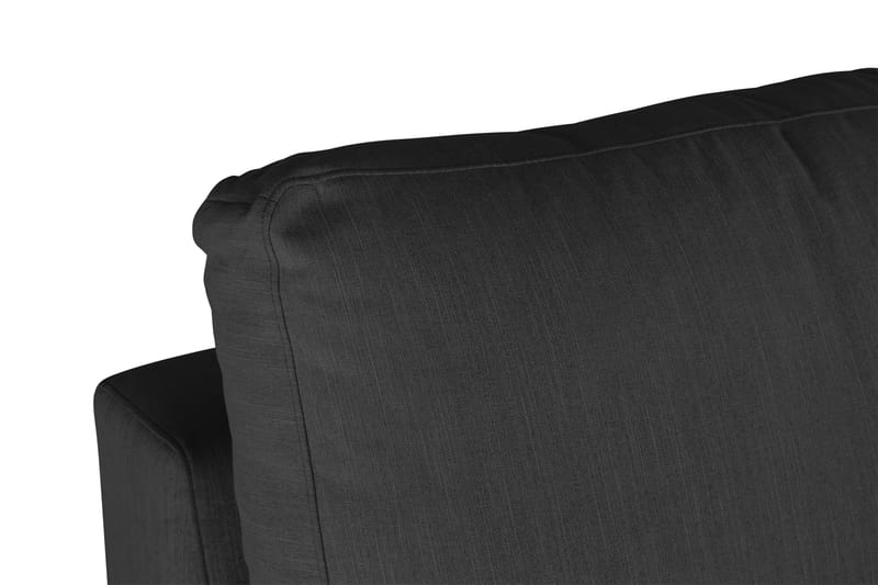 Arken 1-sits Mittmodul i Tyg 70 cm bred - Svart - Möbler - Vardagsrum - Soffor - Modulsoffor - Mittmodul