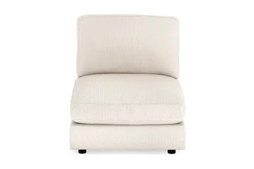 Arken 1-sits Mittmodul i Tyg 90 cm bred - Beige - Möbler - Vardagsrum - Soffor - Modulsoffor - Mittmodul