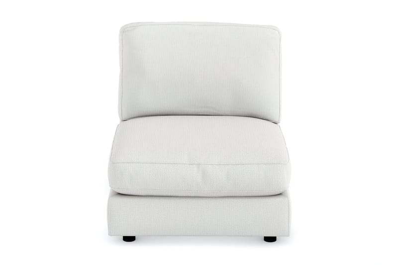 Arken 1-sits Mittmodul i Tyg 90 cm bred - Ljusgrå - Möbler - Vardagsrum - Soffor - Modulsoffor - Mittmodul