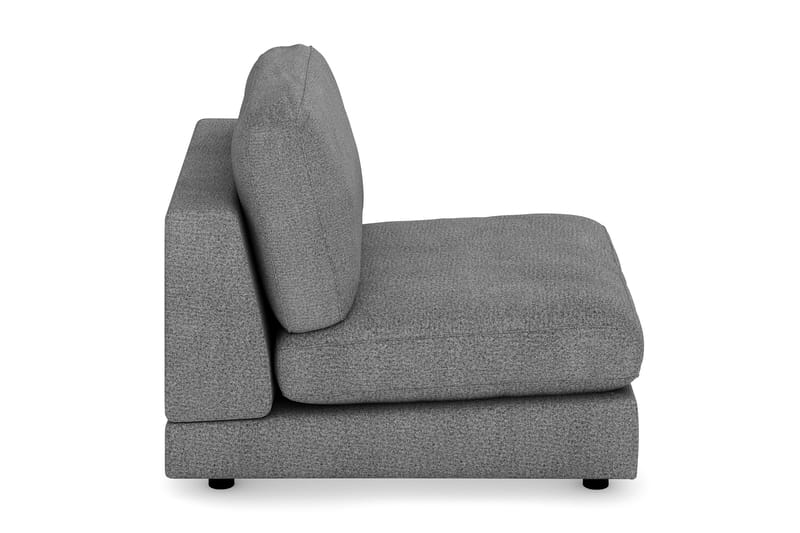 Arken 1-sits Mittmodul i Tyg 90 cm bred - Mörkgrå - Möbler - Vardagsrum - Soffor - Modulsoffor - Mittmodul