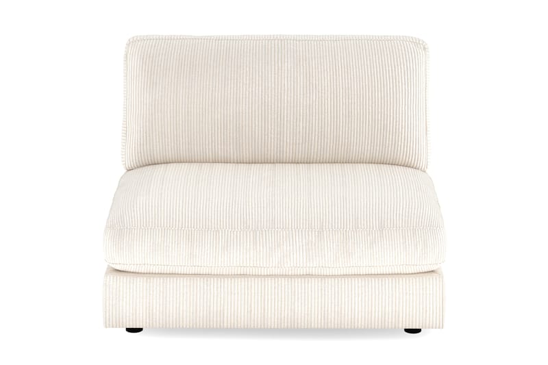 Arken 2-sits Mittmodul i Manchester 120 cm bred - Beige - Möbler - Vardagsrum - Soffor - Modulsoffor - Mittmodul