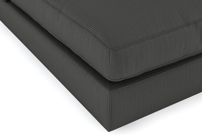 Arken 2-sits Mittmodul i Manchester 120 cm bred - Mörkgrå - Möbler - Vardagsrum - Soffor - Modulsoffor - Mittmodul
