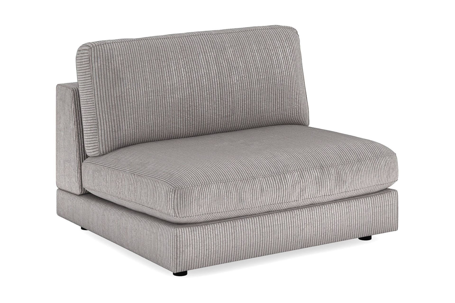 arken 2-sits mittmodul i manchester 120 cm bred - mörkgrå