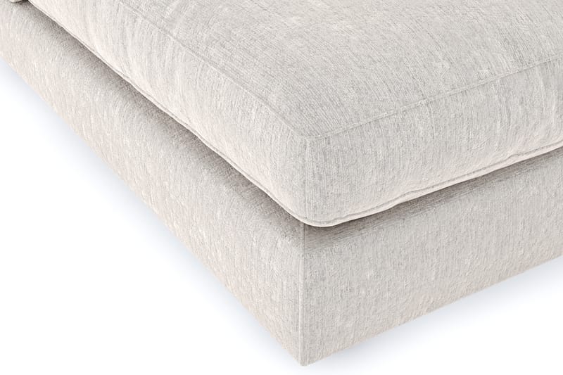 Arken 2-sits Mittmodul i Sammet 120 cm bred - Krämvit - Möbler - Vardagsrum - Soffor - Modulsoffor - Mittmodul