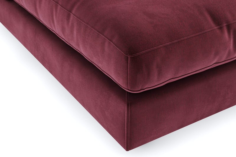 Arken 2-sits Mittmodul i Sammet 120 cm bred - Lila - Möbler - Vardagsrum - Soffor - Modulsoffor - Mittmodul