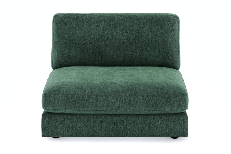 Arken 2-sits Mittmodul i Sammet 120 cm bred - Mörkgrön - Möbler - Vardagsrum - Soffor - Modulsoffor - Mittmodul