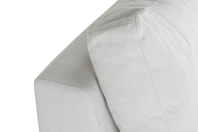 Arken 2-sits Mittmodul i Tyg 120 cm bred - Ljusgrå - Möbler - Vardagsrum - Soffor - Modulsoffor - Mittmodul