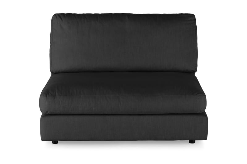Arken 2-sits Mittmodul i Tyg 120 cm bred - Ljusgrå - Möbler - Vardagsrum - Soffor - Modulsoffor - Mittmodul