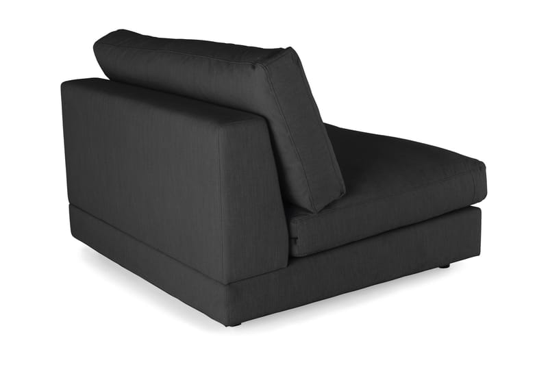 Arken 2-sits Mittmodul i Tyg 120 cm bred - Ljusgrå - Möbler - Vardagsrum - Soffor - Modulsoffor - Mittmodul