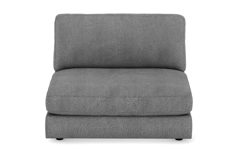 Arken 2-sits Mittmodul i Tyg 120 cm bred - Mörkgrå - Möbler - Vardagsrum - Soffor - Modulsoffor - Mittmodul