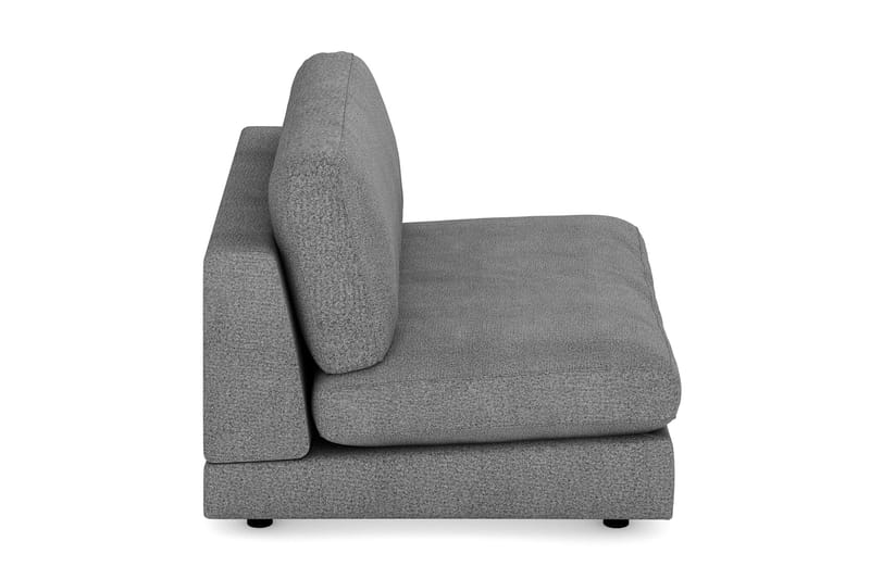 Arken 2-sits Mittmodul i Tyg 120 cm bred - Mörkgrå - Möbler - Vardagsrum - Soffor - Modulsoffor - Mittmodul