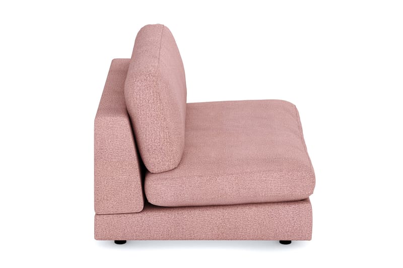 Arken 2-sits Mittmodul i Tyg 120 cm bred - Rosa - Möbler - Vardagsrum - Soffor - Modulsoffor - Mittmodul