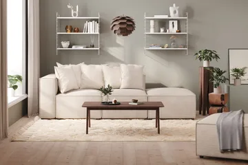 Cubo 1-sits Mittmodul i Manchester 80 cm bred - Beige - Möbler - Vardagsrum - Soffor - Modulsoffor - Mittmodul