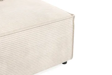 Cubo 1-sits Mittmodul i Manchester 80 cm bred - Beige - Möbler - Vardagsrum - Soffor - Modulsoffor - Mittmodul