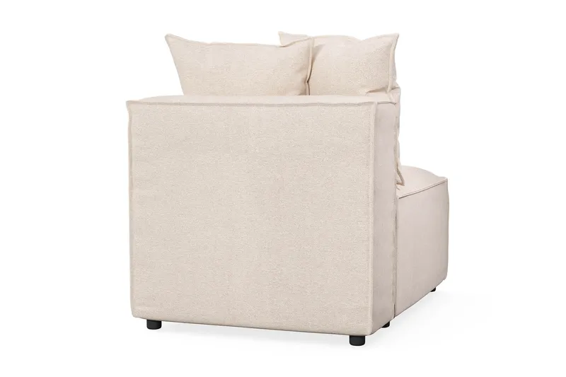 Cubo 1-sits Mittmodul i Tyg 80 cm bred - Beige - Möbler - Vardagsrum - Soffor - Modulsoffor - Mittmodul