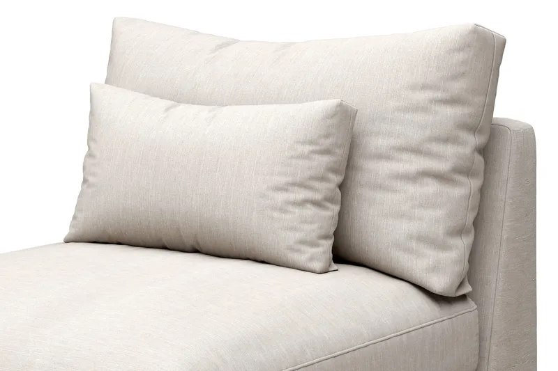 Dubai Mittmodul Extra Djup - Beige - Möbler - Vardagsrum - Soffor - Modulsoffor - Mittmodul