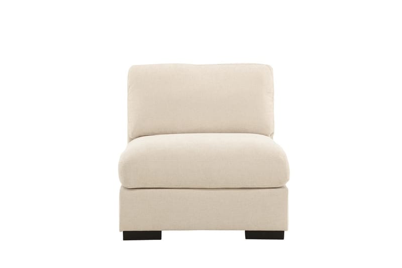 Mittmodul Salerno i Tyg - Beige - Möbler - Vardagsrum - Soffor - Modulsoffor - Mittmodul