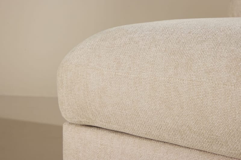 Mittmodul Salerno i Tyg - Beige - Möbler - Vardagsrum - Soffor - Modulsoffor - Mittmodul