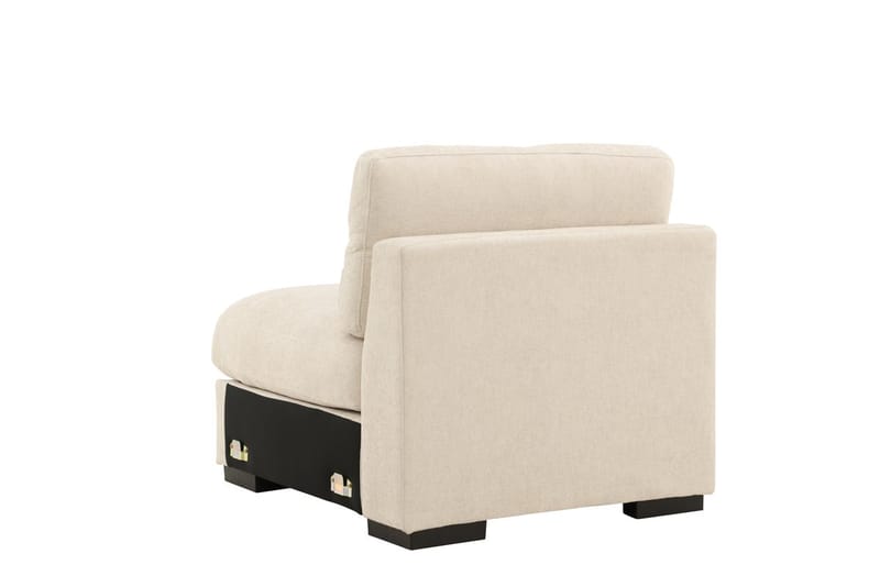 Mittmodul Salerno i Tyg - Beige - Möbler - Vardagsrum - Soffor - Modulsoffor - Mittmodul