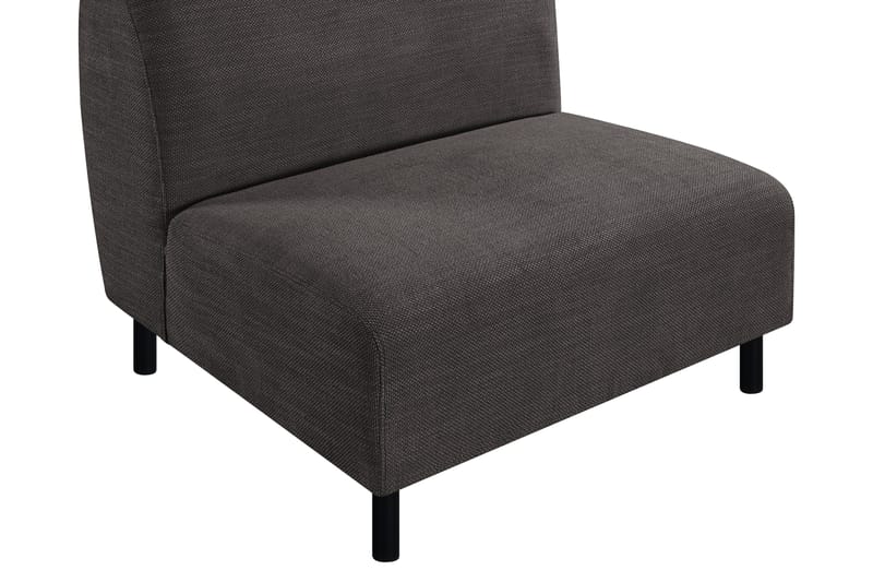 Space 1,5-sits Mittmodul - Mörkgrå - Möbler - Vardagsrum - Soffor - Modulsoffor - Mittmodul