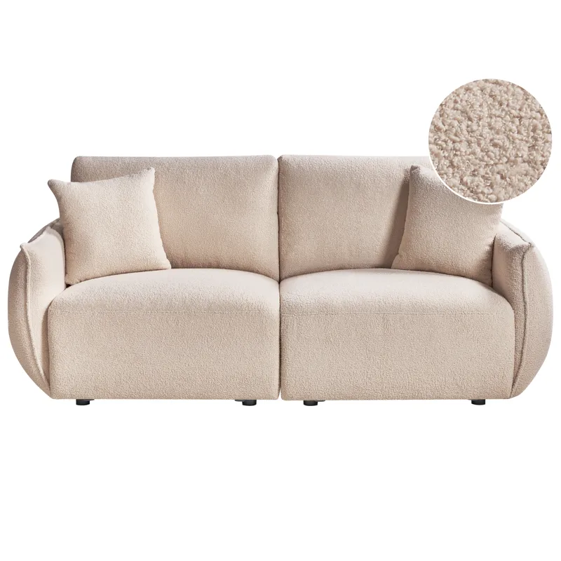 Modulsoffa 2-sits Mesnali, Beige