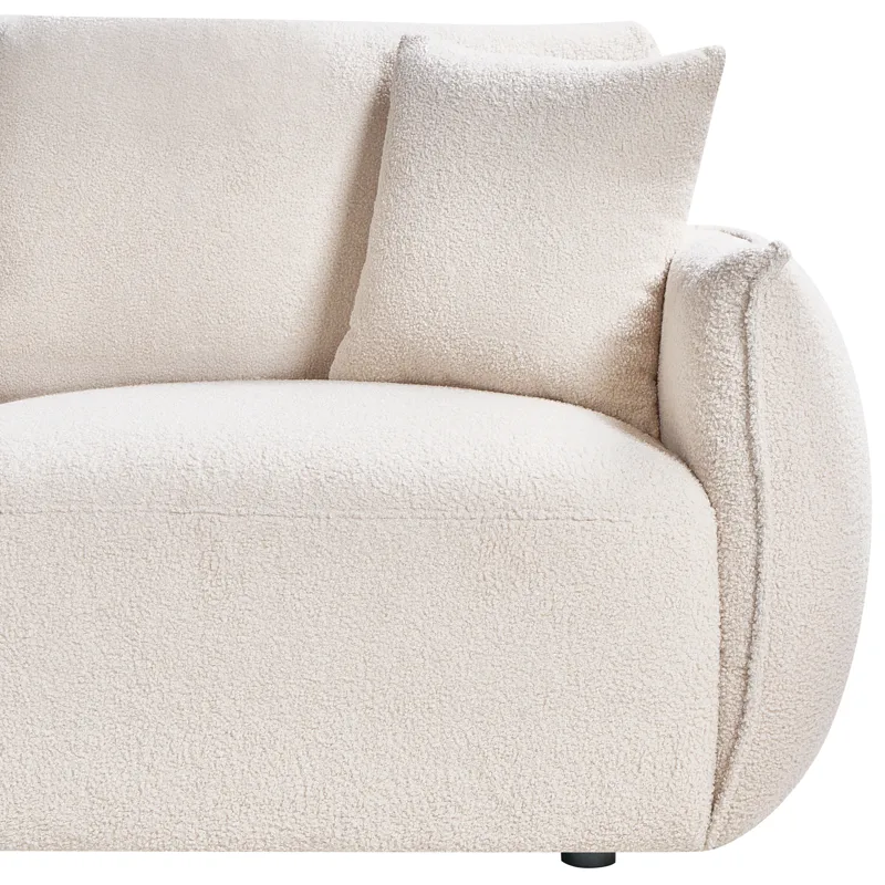 Modulsoffa 2-sits Mesnali - Off-White - Möbler - Vardagsrum - Soffor - Modulsoffor - Komplett modulsoffa