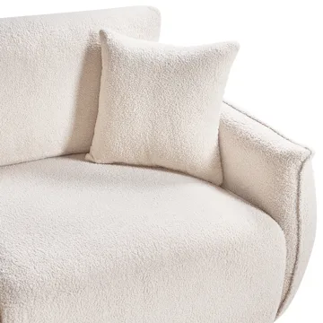 Modulsoffa 2-sits Mesnali - Off-White - Möbler - Vardagsrum - Soffor - Modulsoffor - Komplett modulsoffa