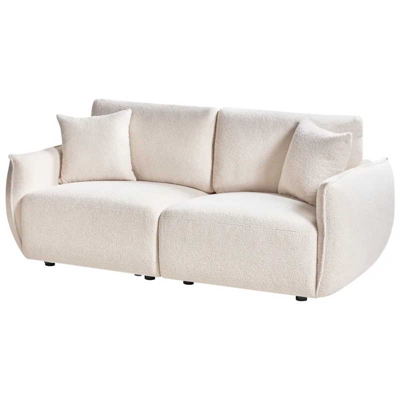 Modulsoffa 2-sits Mesnali - Off-White - Möbler - Vardagsrum - Soffor - Modulsoffor - Komplett modulsoffa