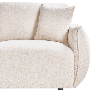 Modulsoffa 5-sits Mesnali Vänstervänd - Off-White - Möbler - Vardagsrum - Soffor - Modulsoffor - Komplett modulsoffa