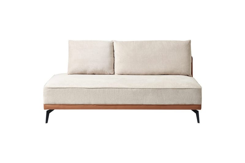 Modulsoffa Myken Beige/brun/svart, Högervänd - Beige/brun/svart, Högervänd - Möbler - Vardagsrum - Soffor - Modulsoffor - Komplett modulsoffa