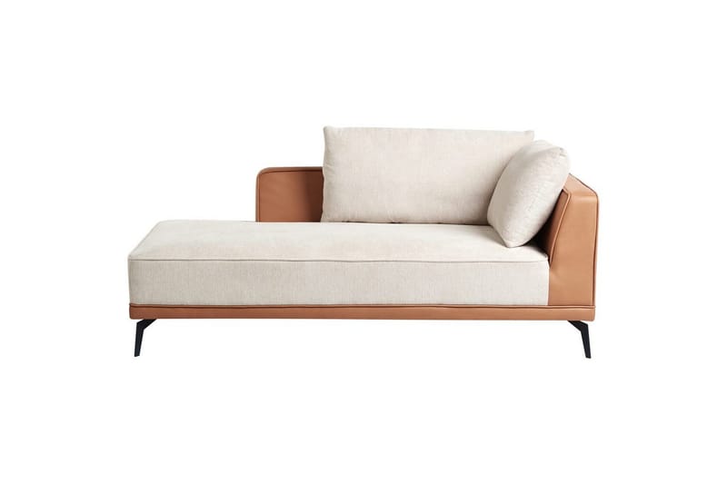 Modulsoffa Myken Beige/brun/svart, Högervänd - Beige/brun/svart, Högervänd - Möbler - Vardagsrum - Soffor - Modulsoffor - Komplett modulsoffa