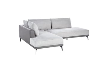 Modulsoffa Myken Grå/svart, Högervänd - Grå/svart, Högervänd - Möbler - Vardagsrum - Soffor - Modulsoffor - Komplett modulsoffa