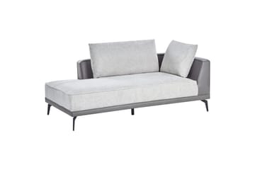 Modulsoffa Myken Grå/svart, Högervänd - Grå/svart, Högervänd - Möbler - Vardagsrum - Soffor - Modulsoffor - Komplett modulsoffa