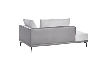 Modulsoffa Myken Grå/svart, Högervänd - Grå/svart, Högervänd - Möbler - Vardagsrum - Soffor - Modulsoffor - Komplett modulsoffa