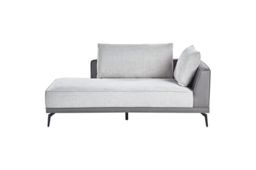 Modulsoffa Myken Grå/svart, Högervänd - Grå/svart, Högervänd - Möbler - Vardagsrum - Soffor - Modulsoffor - Komplett modulsoffa