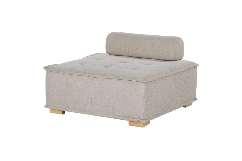 Modulsoffa Tibro Beige/ljust trä - Beige/ljust trä - Möbler - Vardagsrum - Soffor - Modulsoffor - Komplett modulsoffa