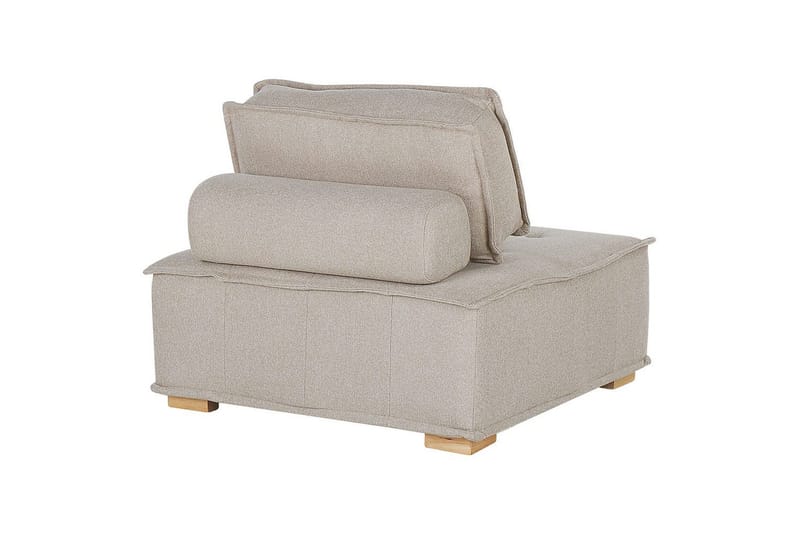Modulsoffa Tibro Beige/ljust trä - Beige/ljust trä - Möbler - Vardagsrum - Soffor - Modulsoffor - Komplett modulsoffa