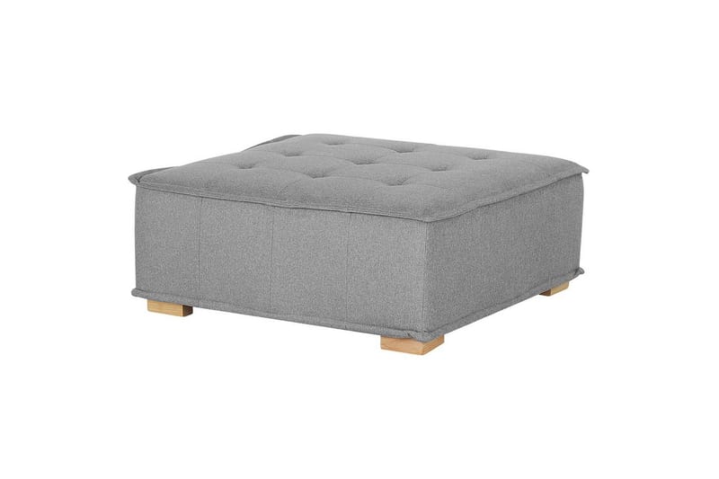 Modulsoffa Tibro Grå/ljust trä - Grå/ljust trä - Möbler - Vardagsrum - Soffor - Modulsoffor - Komplett modulsoffa