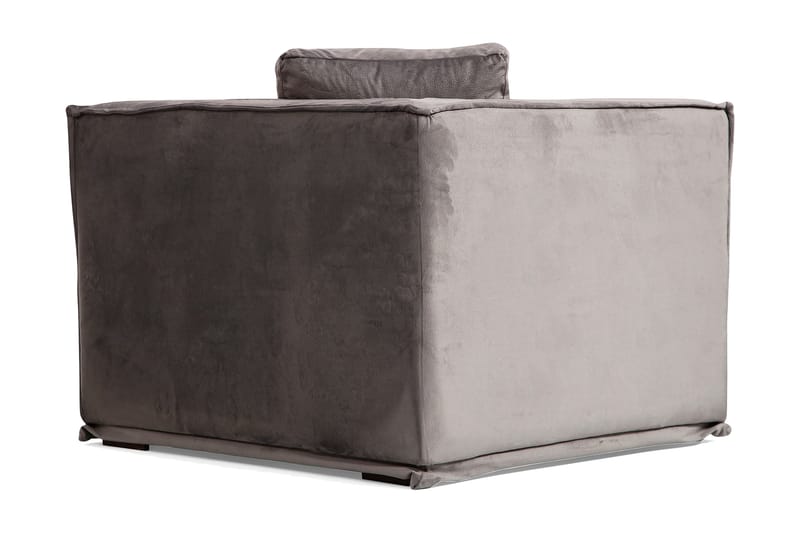 Nightcap Soffa m. Divan 4-sits - Grå - Möbler - Vardagsrum - Soffor - Modulsoffor - Komplett modulsoffa
