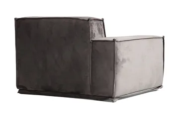 Nightcap Soffa m. Divan 4-sits - Grå - Möbler - Vardagsrum - Soffor - Modulsoffor - Komplett modulsoffa